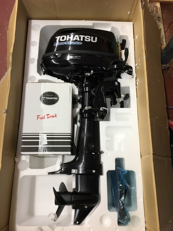Tohatsu in box